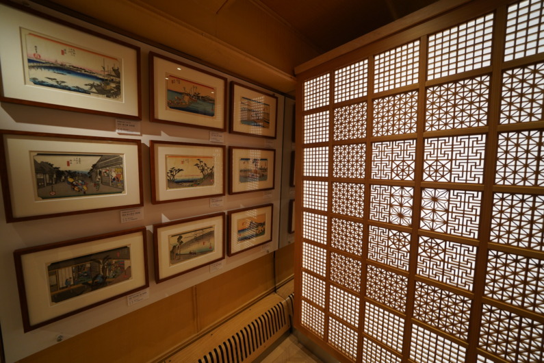 浮世絵師・歌川広重の東海道五十三次』がロイヤルエキスプレスで鑑賞できる。