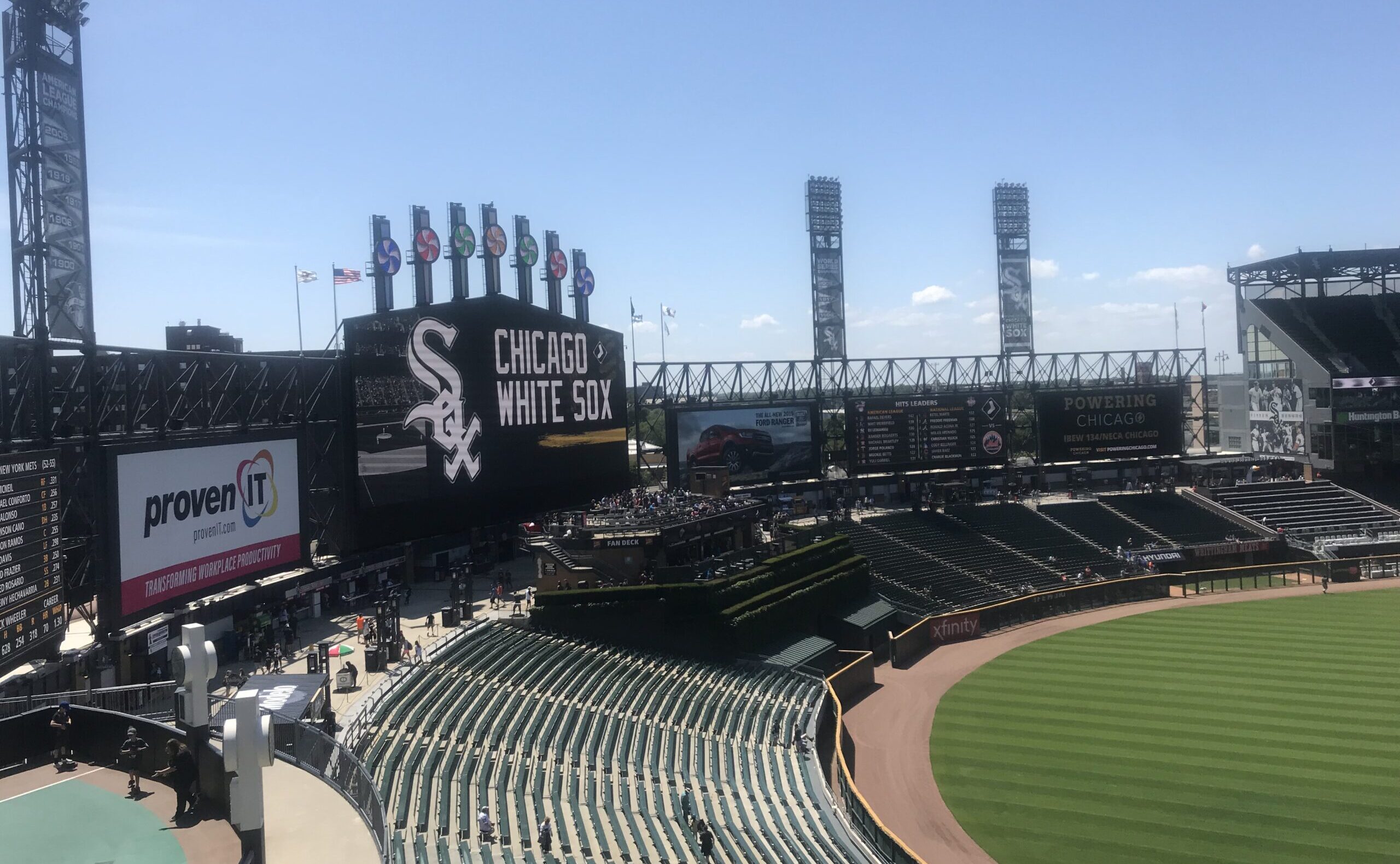 シカゴホワイトソックスのギャランティード・レート・フィールド。