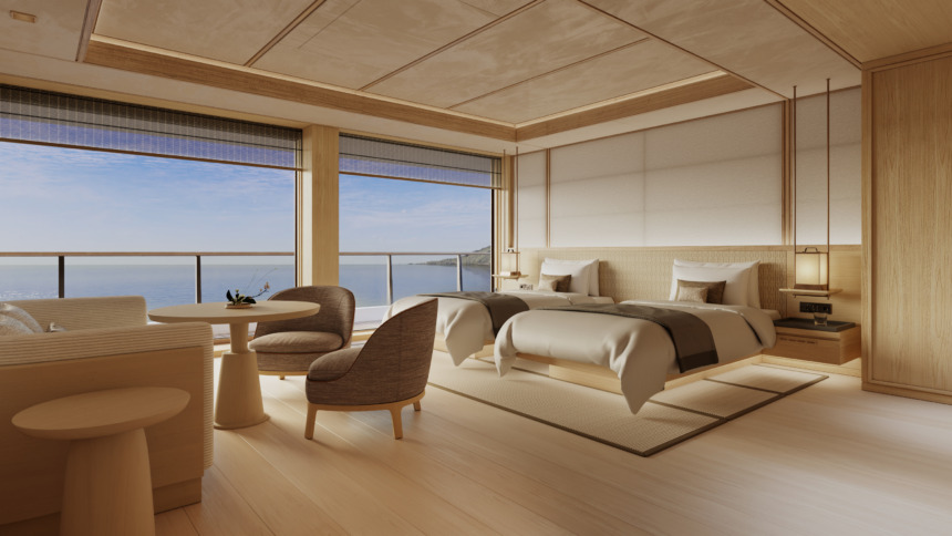 デラックス スイート (Deluxe Suites)65.1～67.9平方メートル