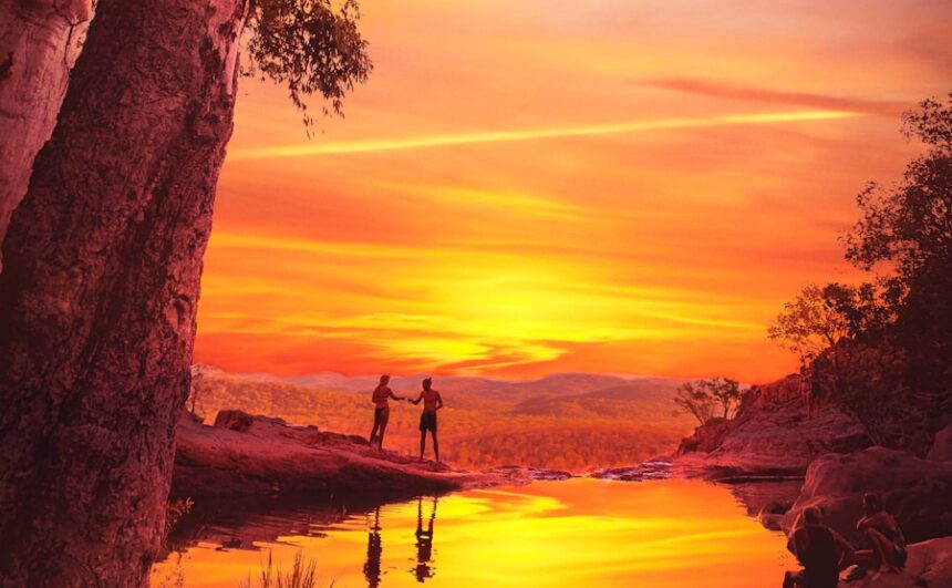 トップエンド（カカドゥ国立公園） 広大な湿地帯と豊かな生態系は、太古の地球へのタイムトリップを感じさせます。