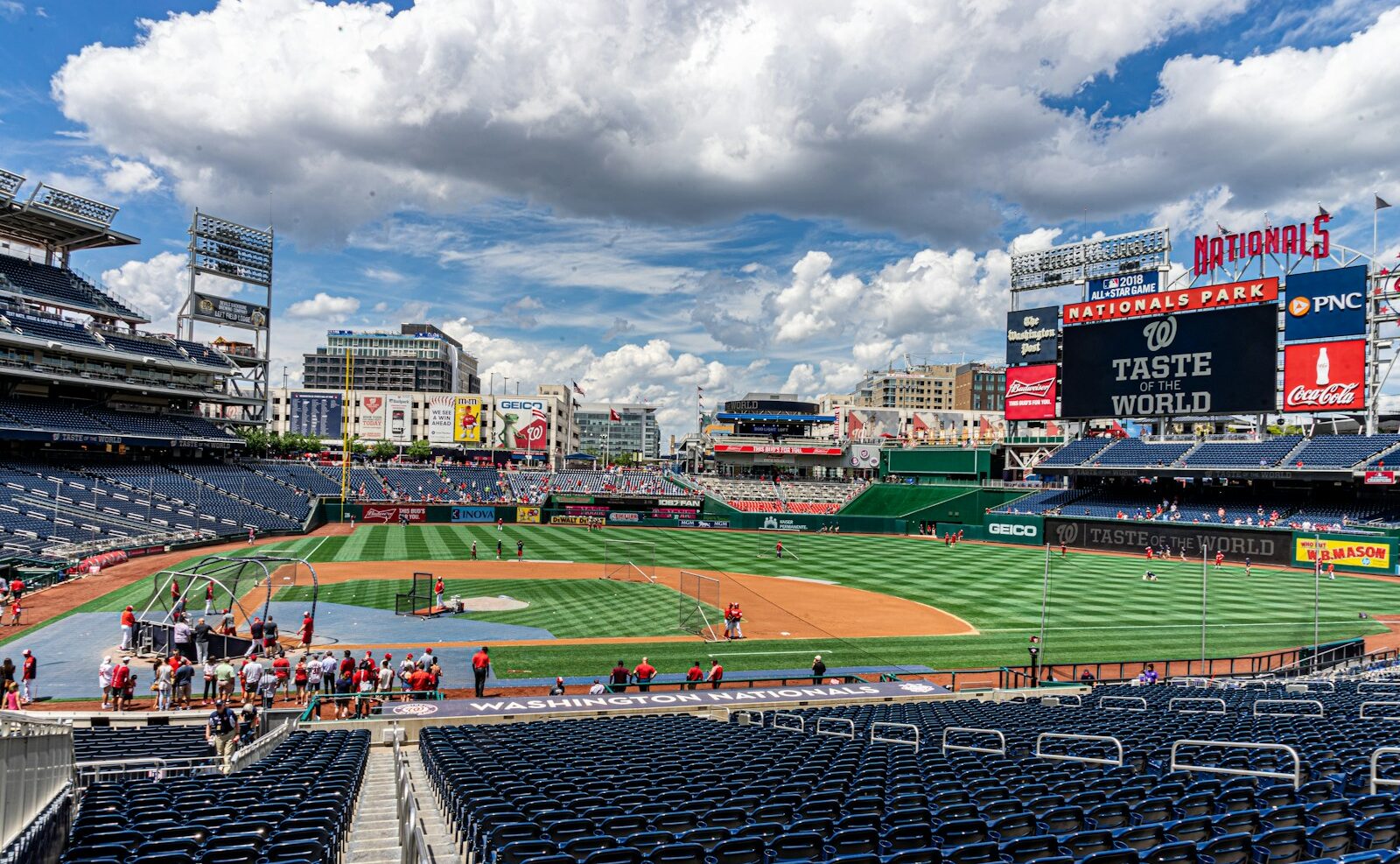 ワシントンナショナルズのナショナルズパーク。