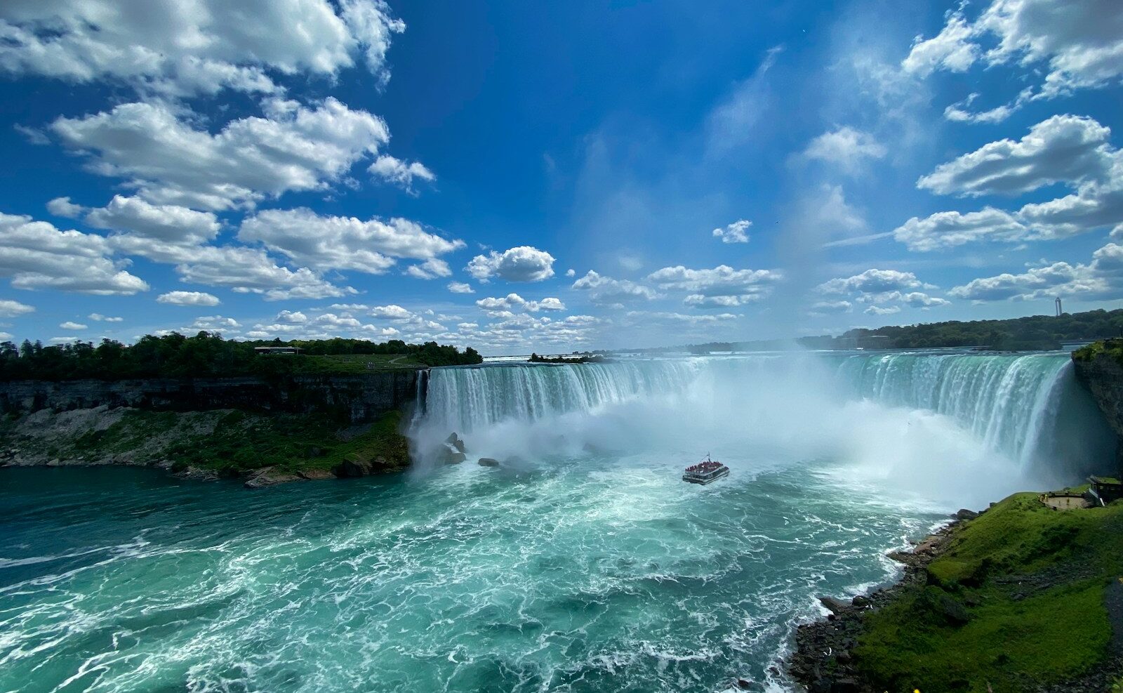 トロント郊外のナイアガラの滝カナダ側。