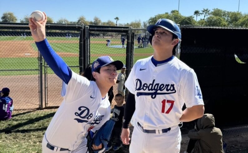 大谷選手と山本選手のそっくりさん