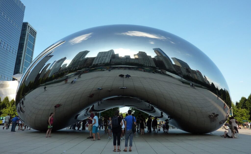 ミレニアム・パークの「ザ・ビーン」