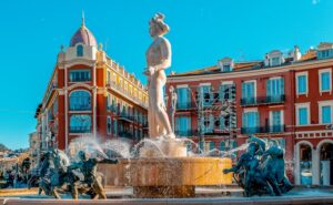 ニースのマセナ広場