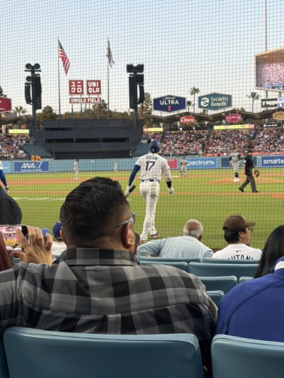 ダグアウトクラブは大谷選手が目の前に見られた！