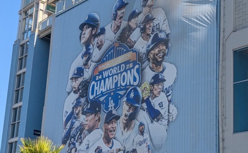 ドジャースで活躍する日本人スターを世界最高峰の舞台で現地観戦